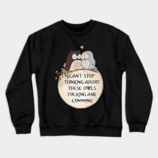 Owls In Love Crewneck Sweatshirt